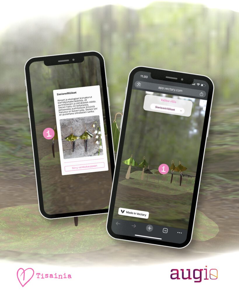 tisainia rillikset 3d-mallinnettu, 3d-upotus, interaktiivinen malli